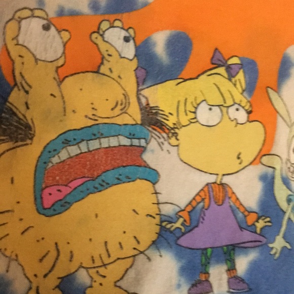 90’s Nickelodeon show tie-dye tee - Picture 5 of 9